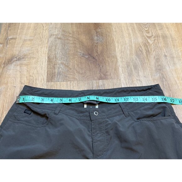 Womens Gray Outdoor Research OR‎ Nylon Hiking Shorts Size 8 - Picture 3 of 7